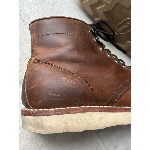 Thursday Boot Company Diplomat Brown Lace Up Leather Boots Mens 9.5 - Picture 11 of 15